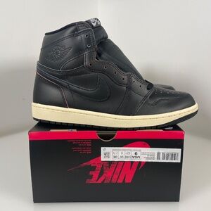 Jordan 1 Retro High OG Self Expression Black Sneakers DZ5485-002 Size 9